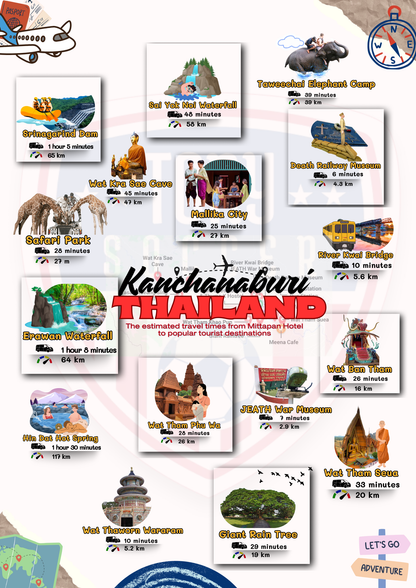 "Welcome to Kanchanaburi – where we kick off the day with a game of soccer… and explore some of Thailand’s hidden gems!"
