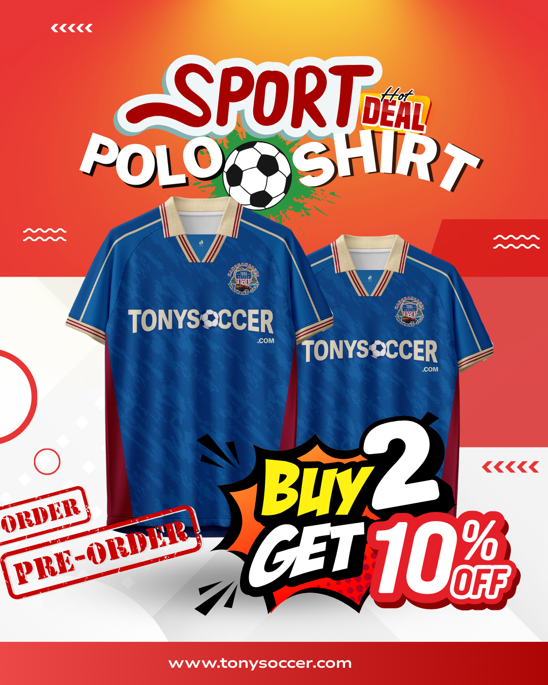 Pre Order Your Sport Wear